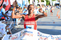 Curtis Wins Run Barbados Marathon - Dec 2015